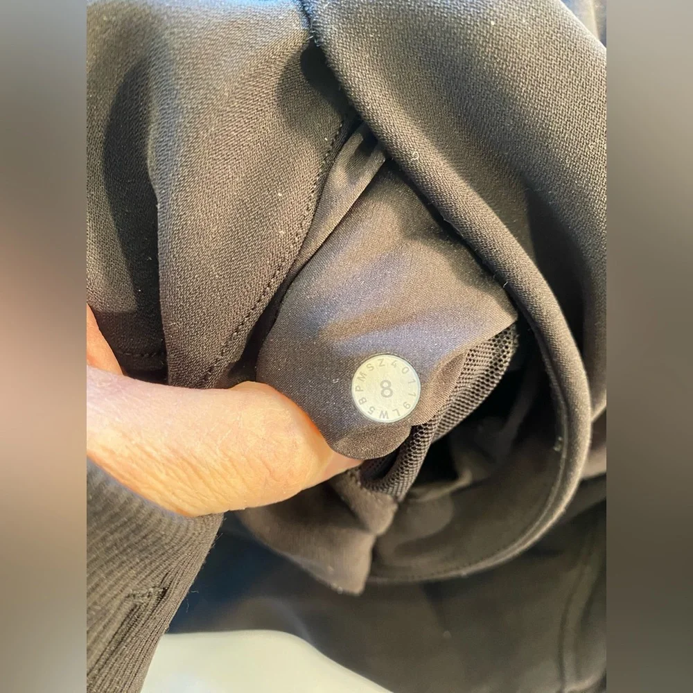 Lululemon On The Fly Pant  Black Size 8 - Picture 9 of 10